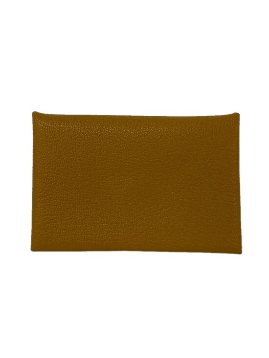 Hermes Handbags - Hermes Coin Case Calvi Caramel